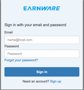 How to Create an Earnware Account – Support Earnware